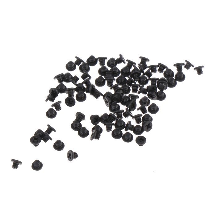 100Pieces Keyboard Scerws For  MacBook A1502 A1398 A1425 Series