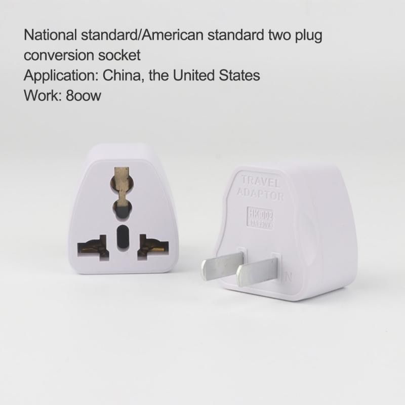 American European AU EU To US UK Power Plug Adapter USA Travel Adapter Plug Converter Multiple Specifications International Plug