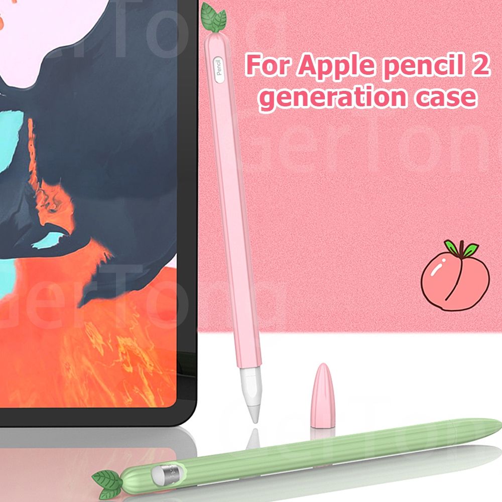 For Apple Pencil 2nd 1st Generation Soft Silicone Case For