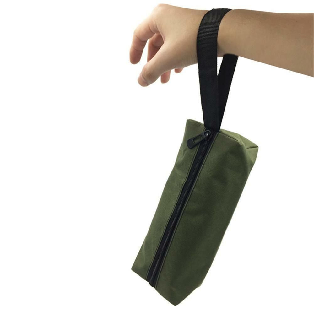 Parts Zipper Pouch Bag Storage Tools Electrician Plumber Small Organizer Hand