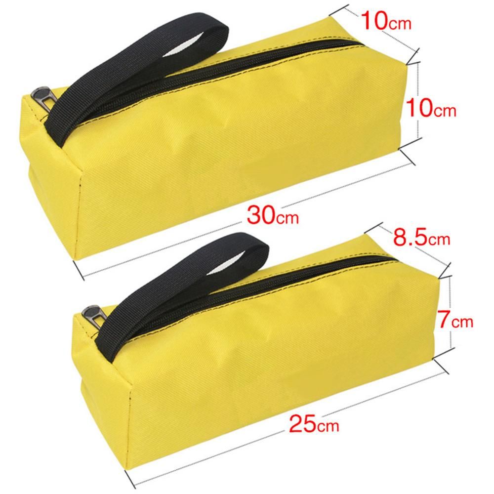 Parts Zipper Pouch Bag Storage Tools Electrician Plumber Small Organizer Hand