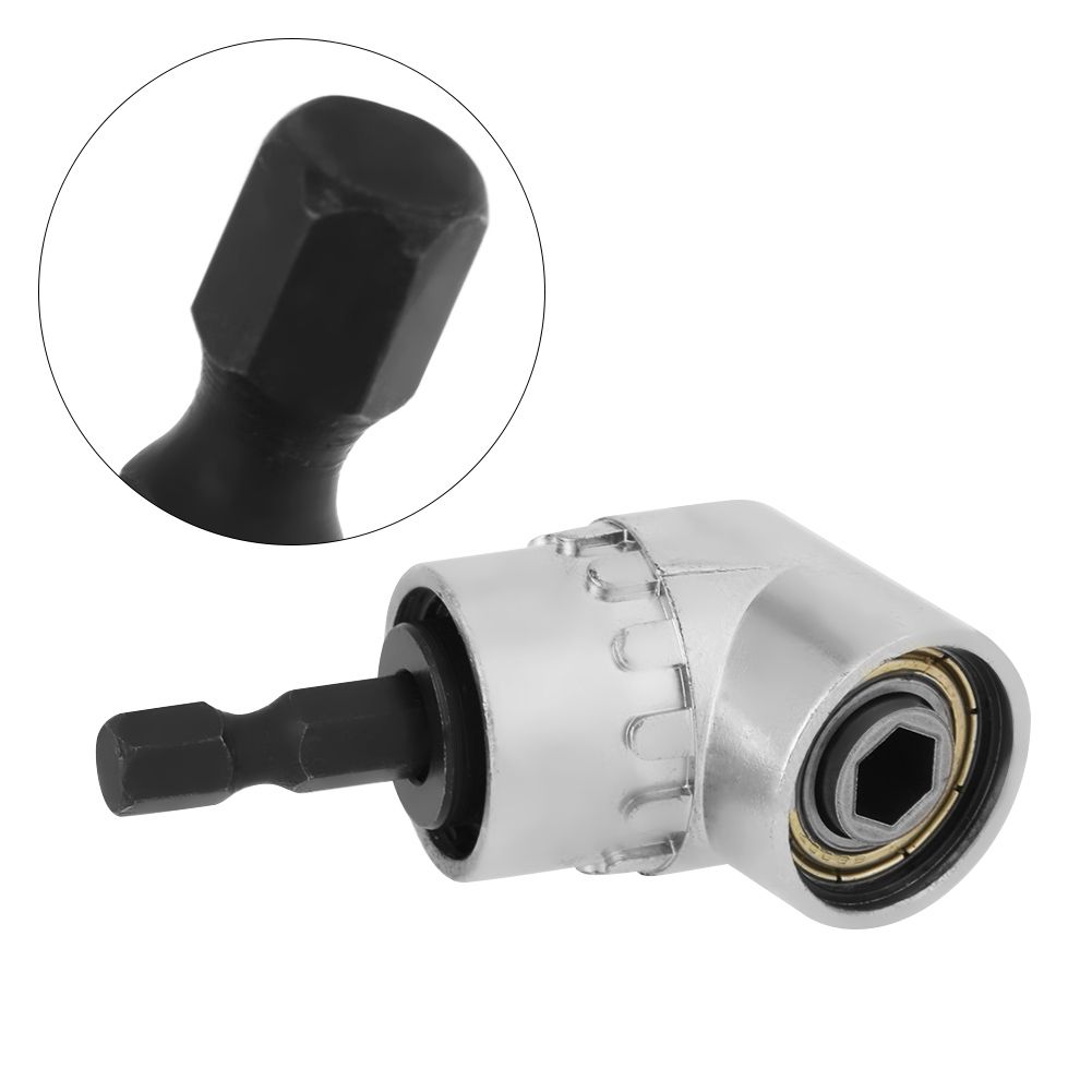 1/4in 105 Degree Angle Hex Extension Drill Bit Adjustable