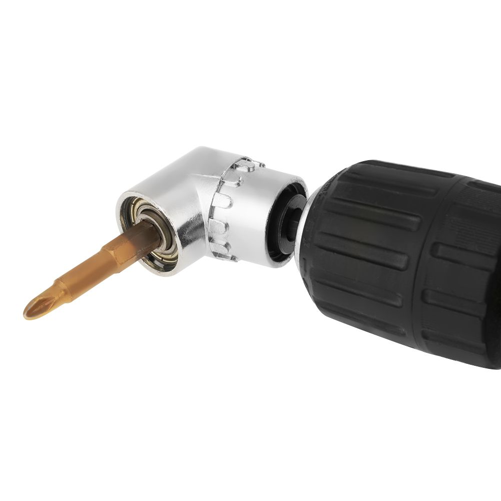 1/4in 105 Degree Angle Hex Extension Drill Bit Adjustable