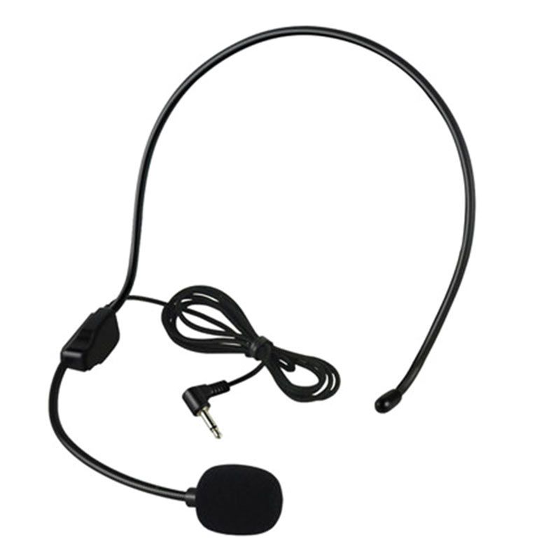 Portable 3.5MM Wired Microphone Headset Studio Conference Gu