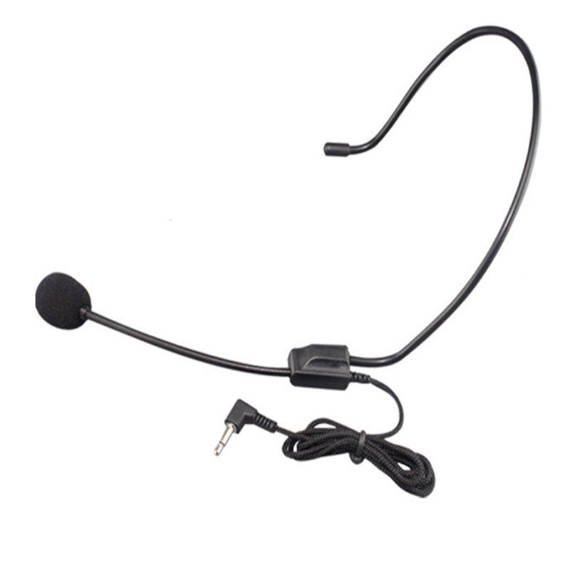 Portable 3.5MM Wired Microphone Headset Studio Conference Gu