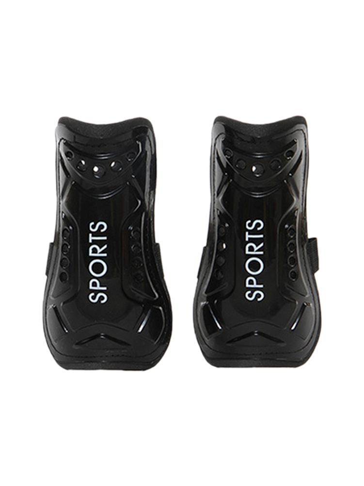 Football Shin Guard Soccer Leings Ss Shin Pads With Ankle Protection Exceptional For 3-15 Years Old Boys Girls Toddler Kid-black