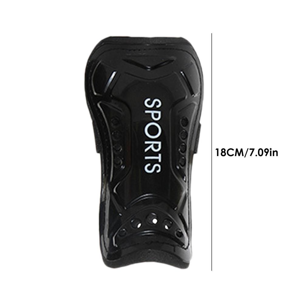 Football Shin Guard Soccer Leings Ss Shin Pads With Ankle Protection Exceptional For 3-15 Years Old Boys Girls Toddler Kid-black