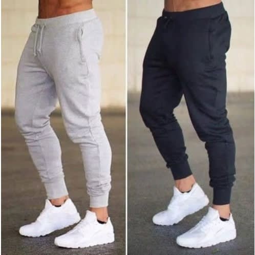 Plain Unisex Joggers - 2in1