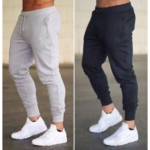 Plain Unisex Joggers - 2in1