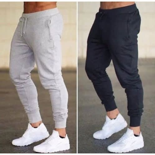 Plain Unisex Joggers - 2in1
