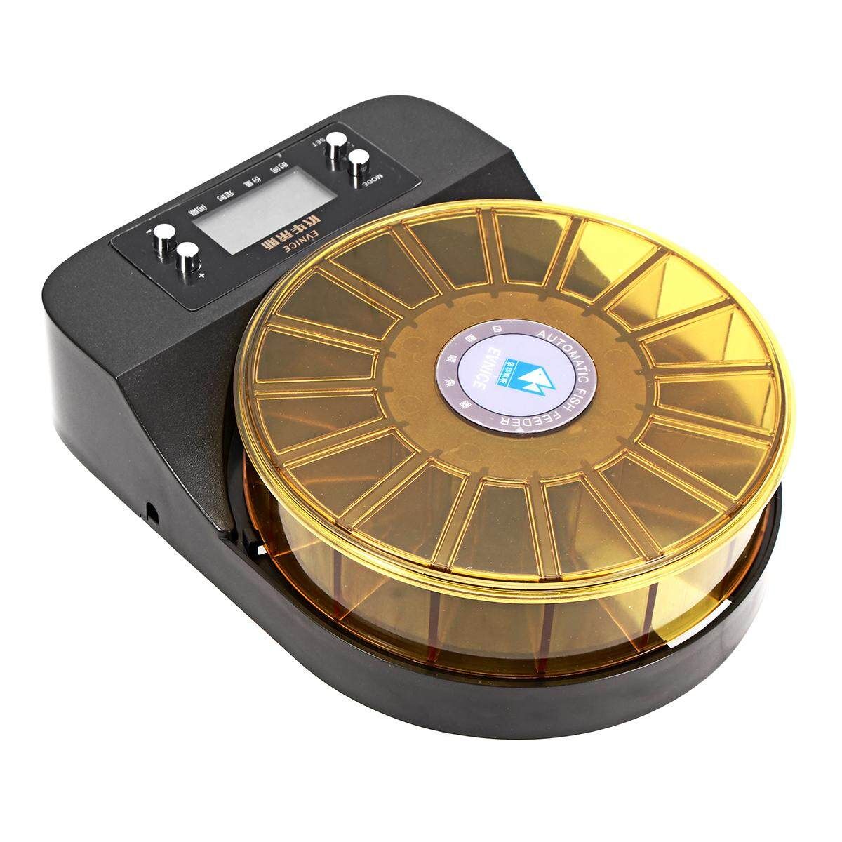 Digital Automatic Aquarium Fish Feeder Food Feeding Electronic