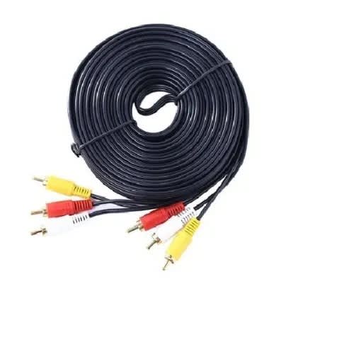 Av To Av 3 Rca Cable Cord - 5m