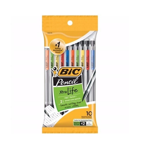 Xtra Smooth Mechanical Pencils - Medium Point 0.7mm No. 2 - 10 Count
