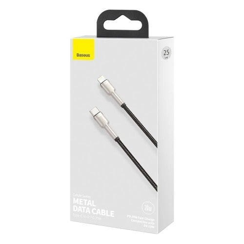 Cafule Series Metal Data Cable - Type-c To iPhone - Pd 20w 2m Catljk-b02