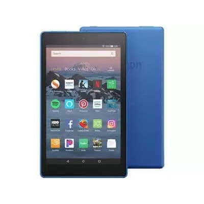 32gb Storage Fire Hd 8 Tablet With Alexa - 8" - 2gb Ram + Blue Flexible Proof Case