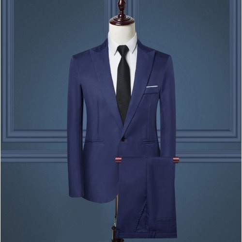 Men’s Classic Suit - Navy Blue