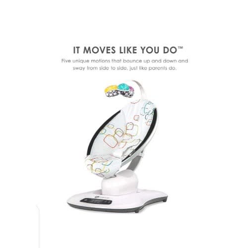 Mamaroo Baby Swing Bluetooth Baby Rocker - Multi Plush