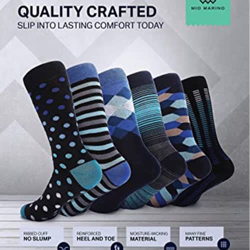 Marino Kaledioscopic 6 Pack Men Socks -Pack 312