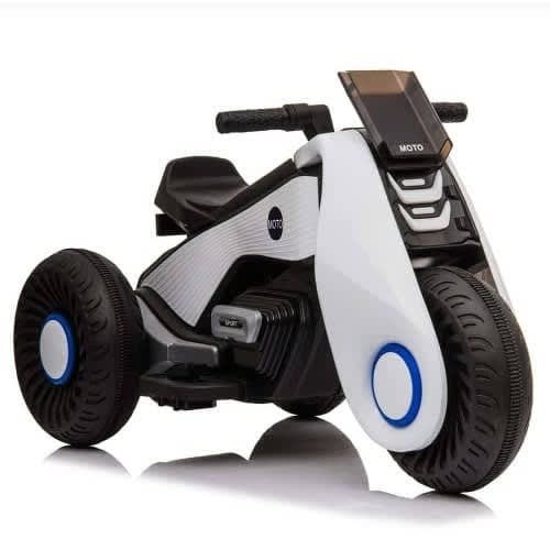 Tricycle Power Bike Toys - Black & White