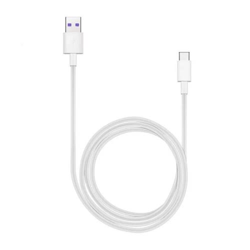 Durable Type C USB Data Charging Cable - White