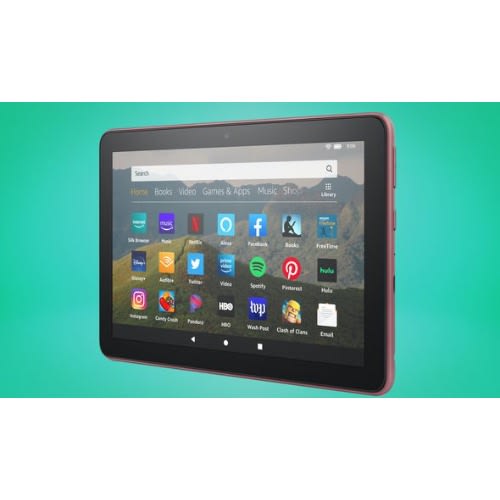 Fire Hd 8 Tablet 10th Gen With Alexa - 32GB ROM 2GB RAM + Pink Proof Case