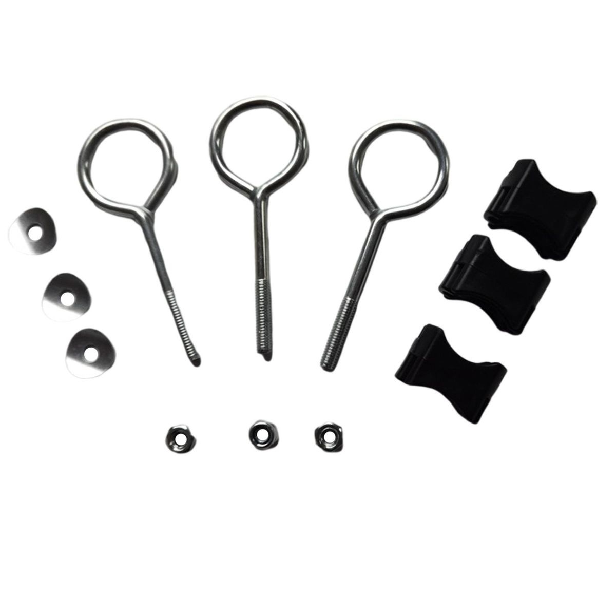 12 Pack Trampoline Screws,Anti-Loose Trampoline Bolts And Nuts
