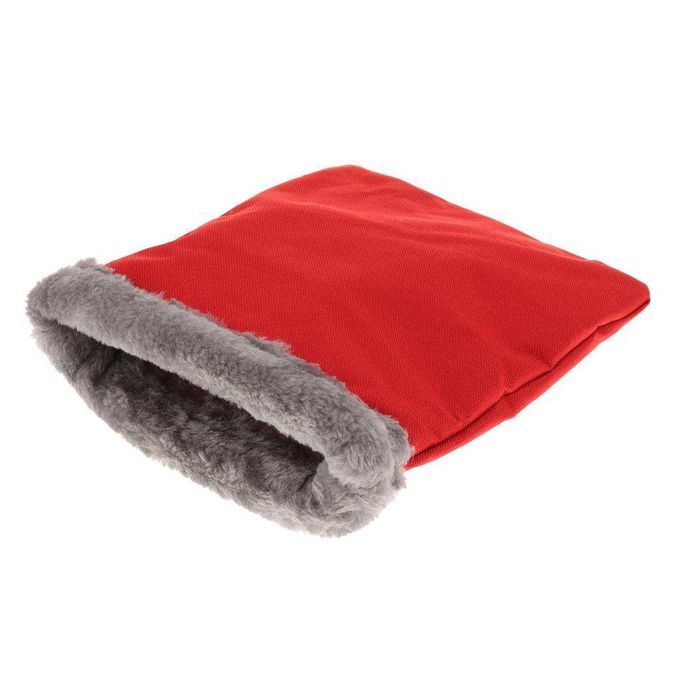 2x Warm Pet House Hamster Cave Bed Sleep Cushion Mat Pad Nest L