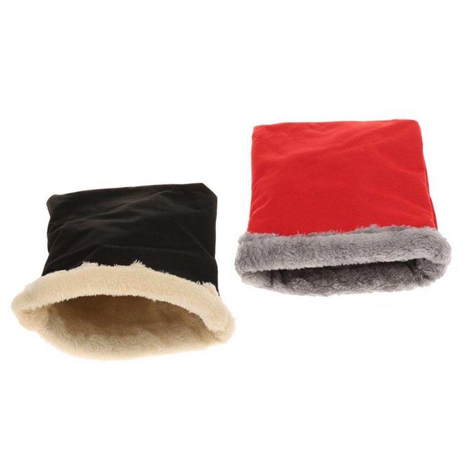 2x Warm Pet House Hamster Cave Bed Sleep Cushion Mat Pad Nest L