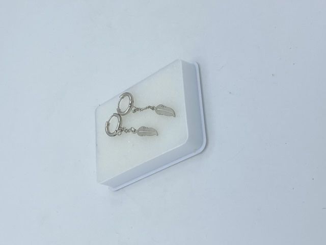 Stainless Hoop Drop Down Men's Punk Earrings