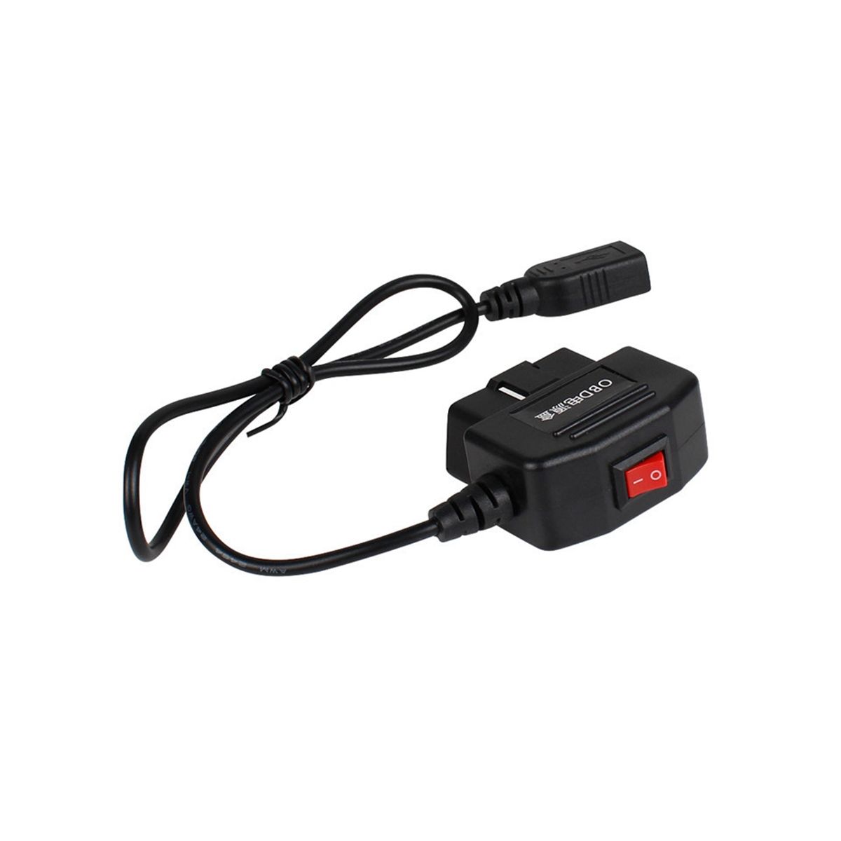 24Hours 5V 3A USB Car Charge Cable OBD Hardwire Kit
