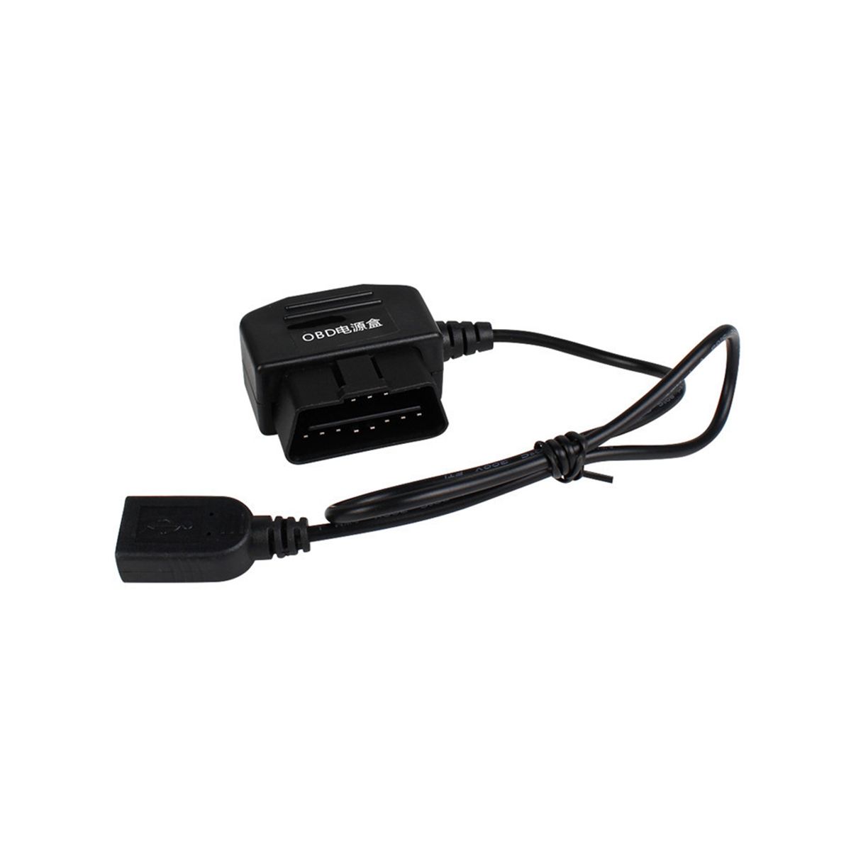 24Hours 5V 3A USB Car Charge Cable OBD Hardwire Kit
