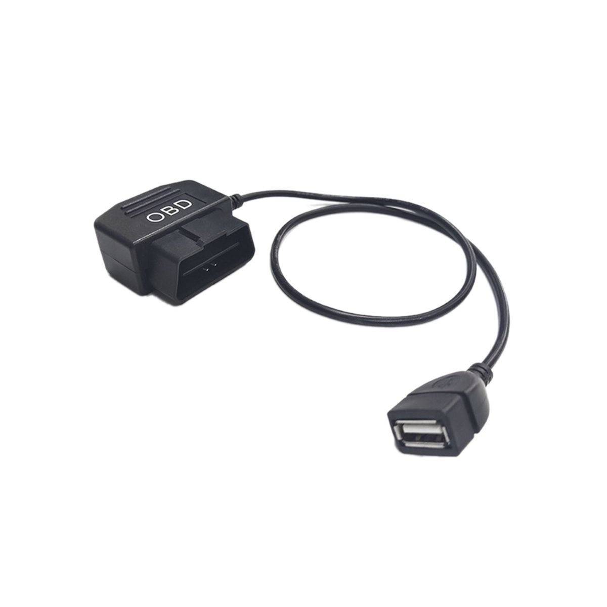 24Hours 5V 3A USB Car Charge Cable OBD Hardwire Kit