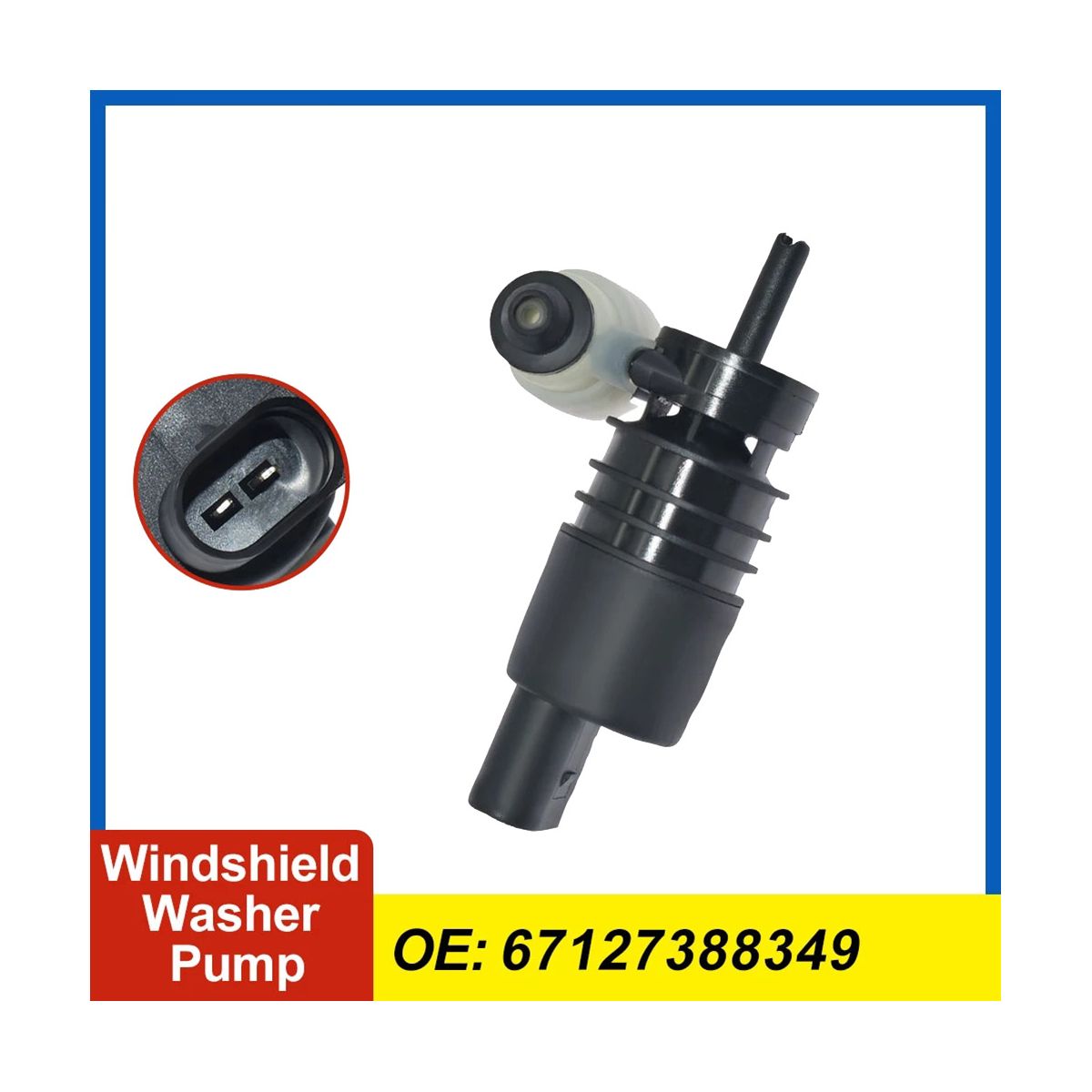 67127388349 Car Windshield Washer Pump Motor for BMW X1 X2