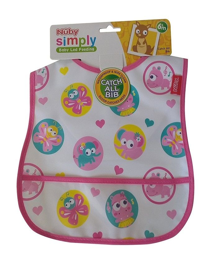 Simply Catch All Bib - Pink