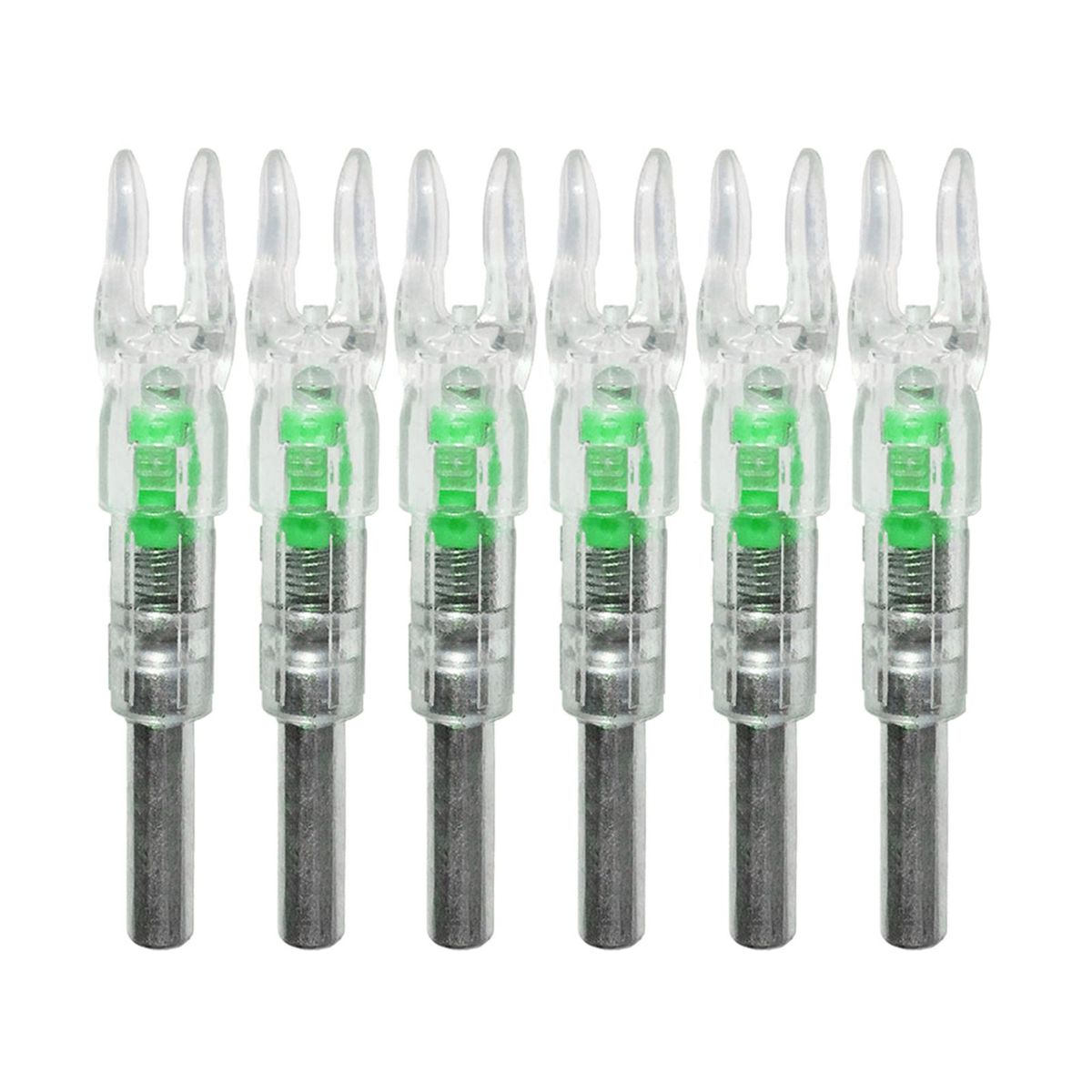 Set Of 12 Automatically Illuminated Hunting  With Glowing