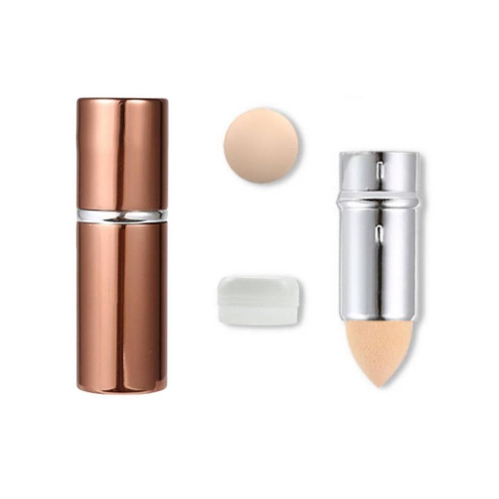 Oil-Absorbing Volcanic Face Roller, For Home Or  Brown