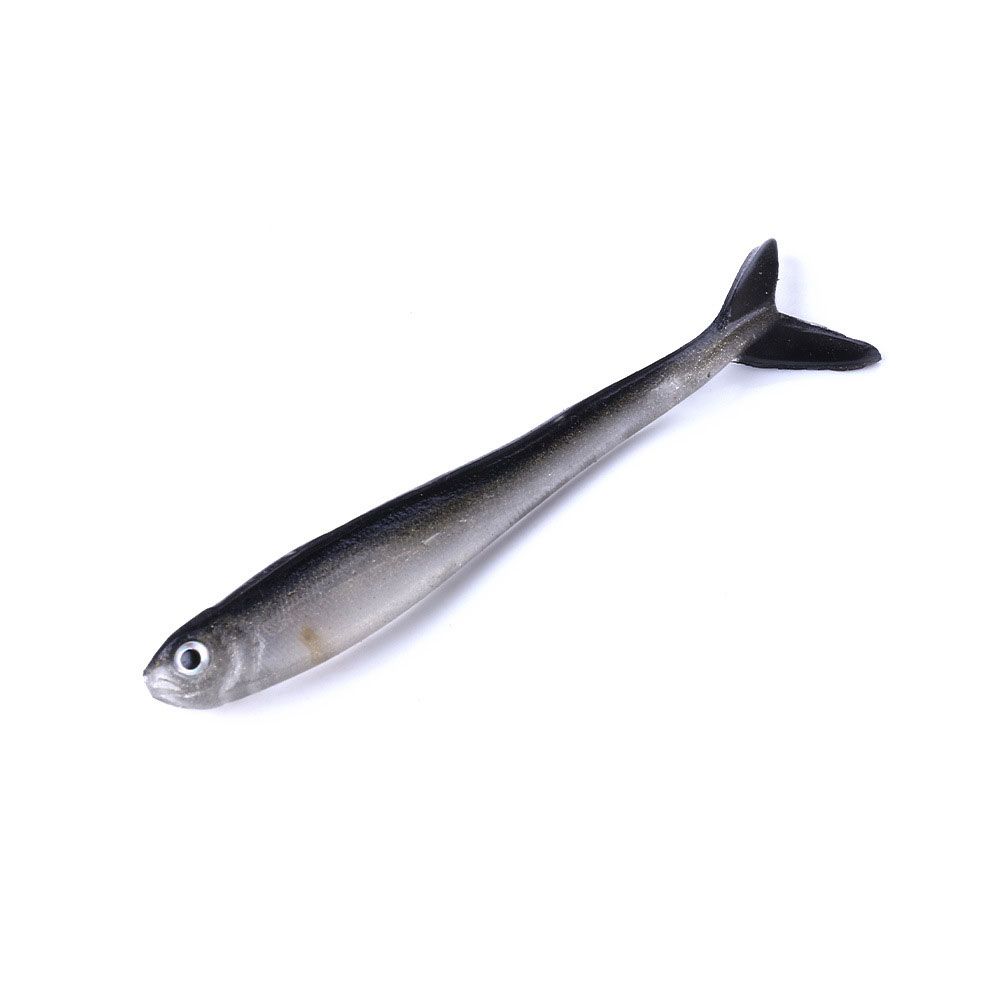 HENG JIA Two Color Small Fish Soft Bait Fishing Loach 8CM 2G