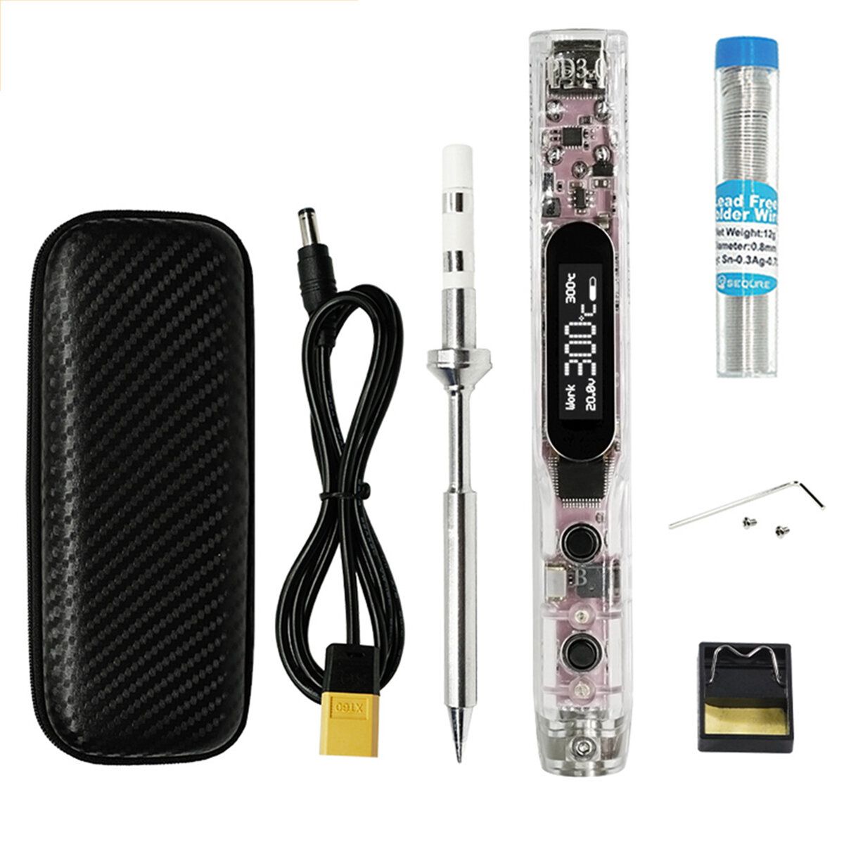 SEQUER SI012 Pro Max TS-B2 Portable OLED Soldering Iron With