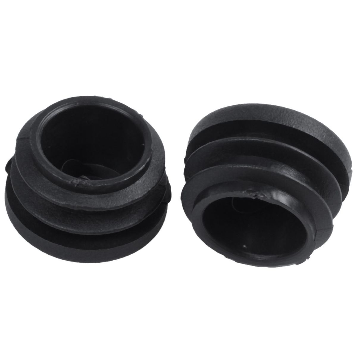 10 pieces black 22 mm Covers Tube Pipe Diameter Seal Hinge