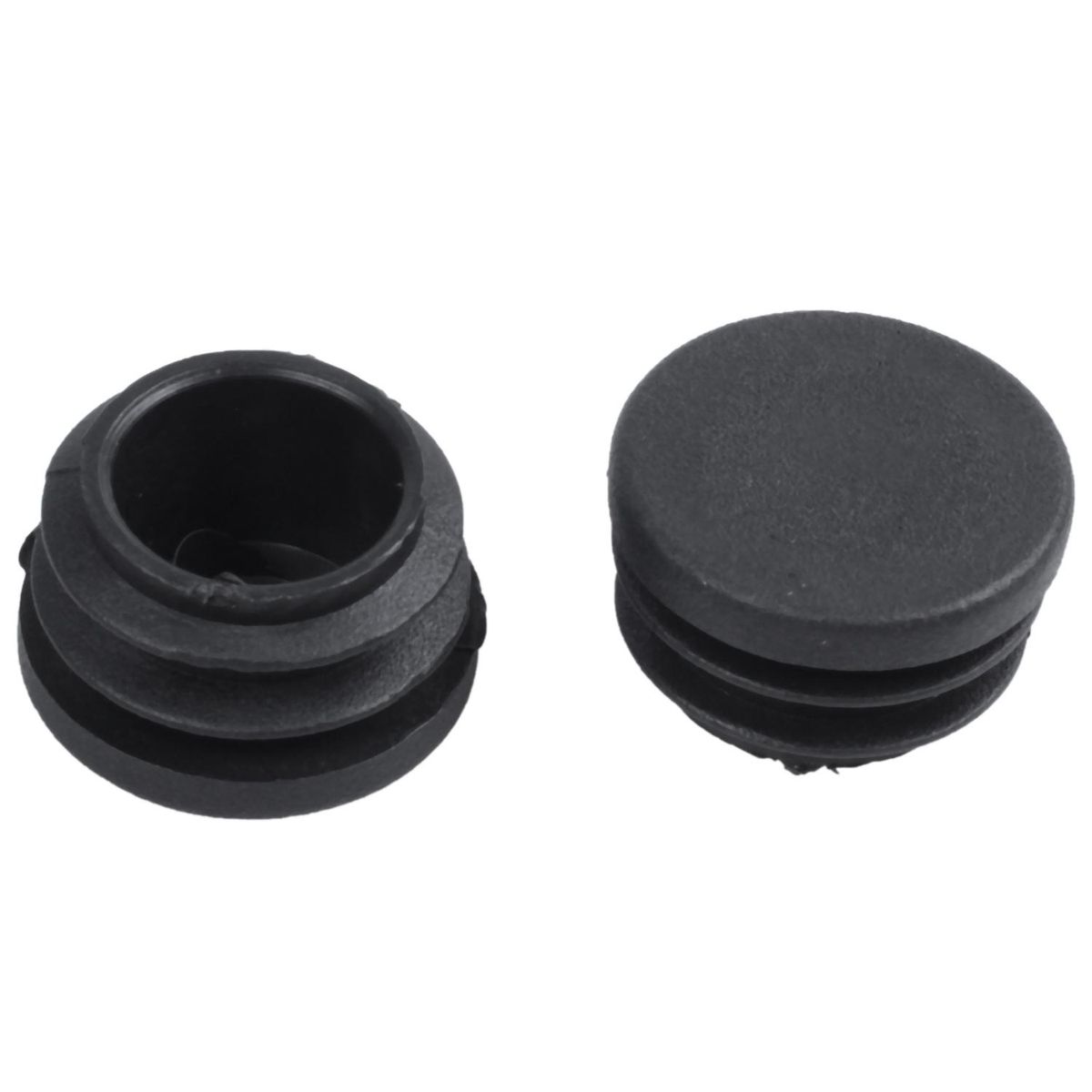 10 pieces black 22 mm Covers Tube Pipe Diameter Seal Hinge