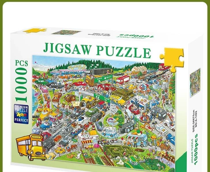 Garage Jigsaw 1000pcs Puzzles