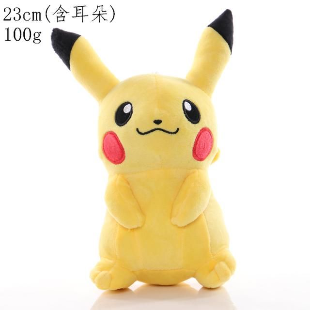 Pokemon Plush Toy Pikachu Stuffed Eevee Charmander Squirtle Charizard Blastoise asaur Anime Figure Doll Baby Christmas Gift