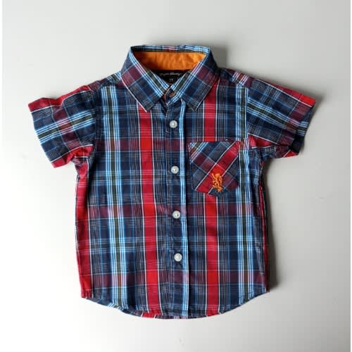 Boy's Shirt +T-shirt & Chinos Trouser Set - 3pcs