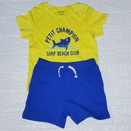 Casual Boys Tshirt And Short Set