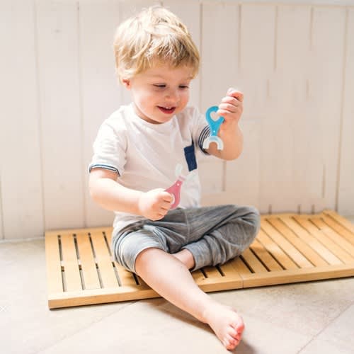 Children  U Shape Toothbrush - Pink