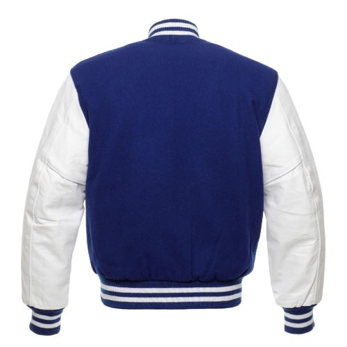 Baseball Varsity Jacket - Blue And White