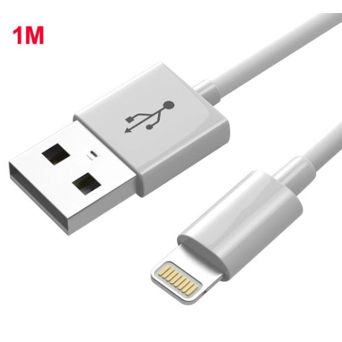 1m/3f Fast Charging Cable For iPhone 11/11pro/11max/ X/xs/xr/xs Max/8/7/6/5s/se - 1 Piece