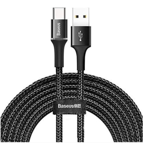 Baseus Halo Data Cable Type-c 2a 3m - Black