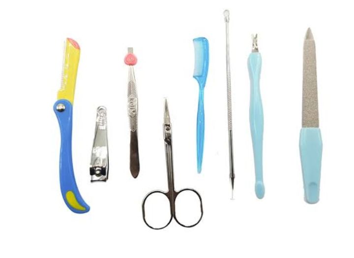 Manicure And Pedicure Kit Pink