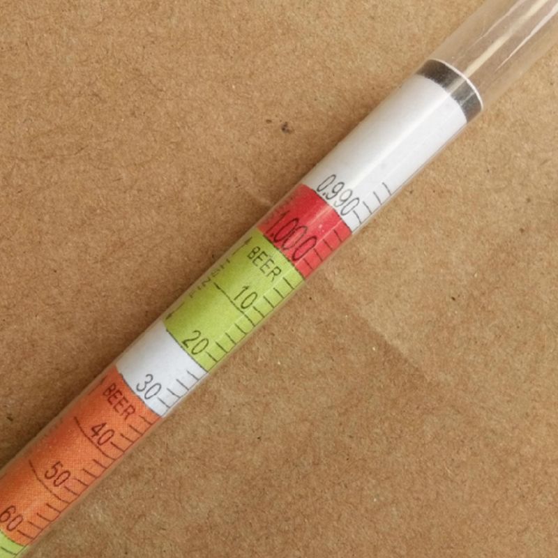 2pcs Triple Scale Hydrometer Self Brewed Wine Sugar Meter